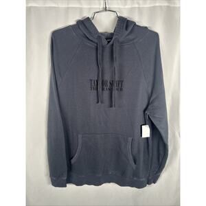 Taylor Swift Eras International Tour Hoodie Washed Blue Oversized Sz M
